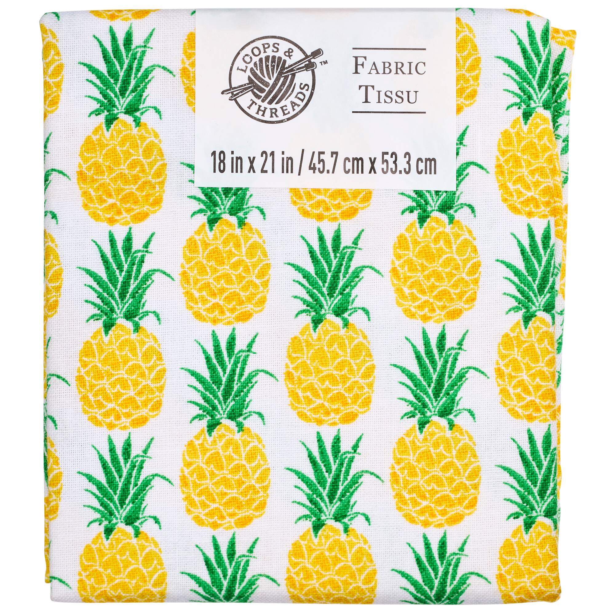 Pineapples Fabric By Loops & Threads®
